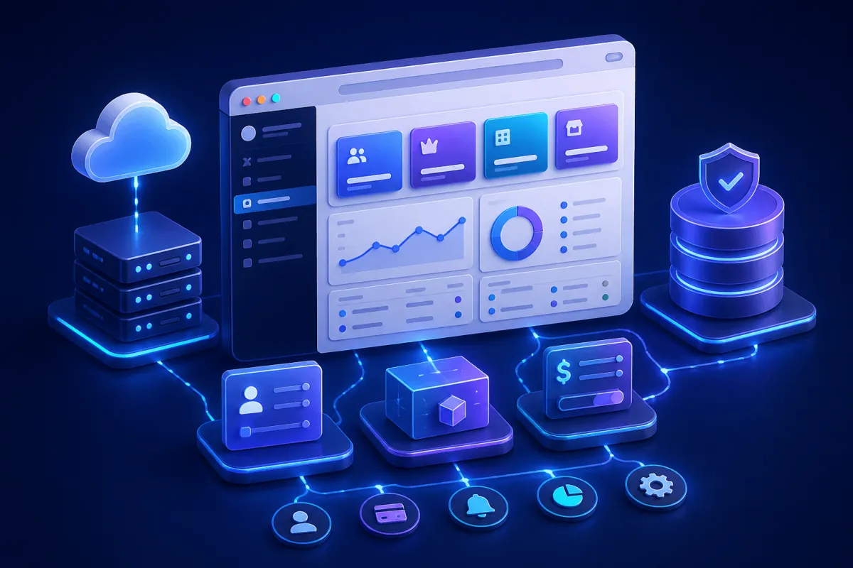 Multi-tenant SaaS platform with subscriptions, cloud deployment, and secure data